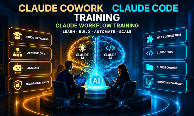 be your claude consultant claude code tutor coach claude cowork expert trainer