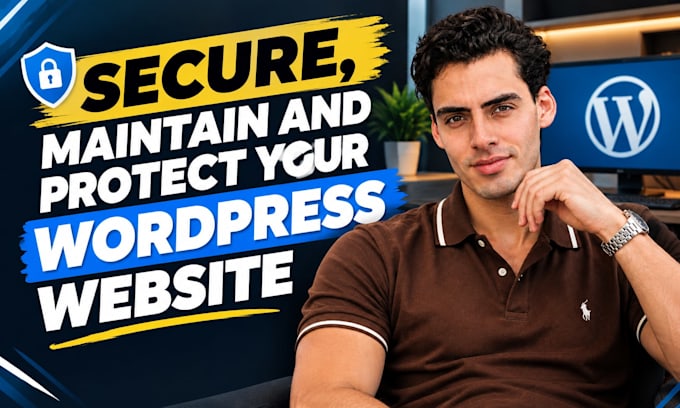 secure, maintain and protect your wordpress website