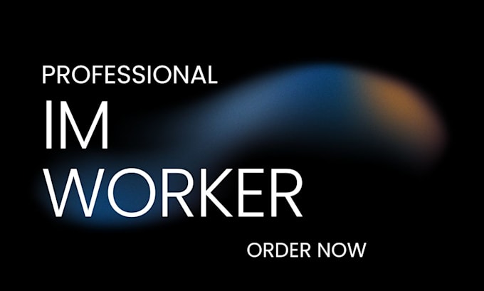 be your data analyst im worker