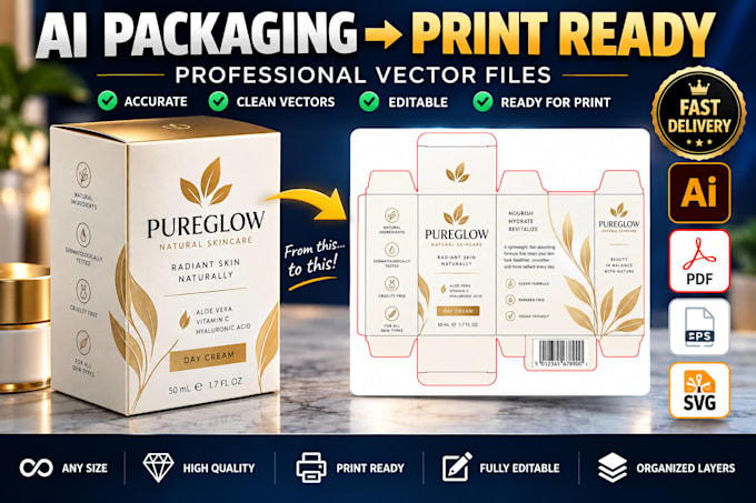 convert ai packaging to print ready vector