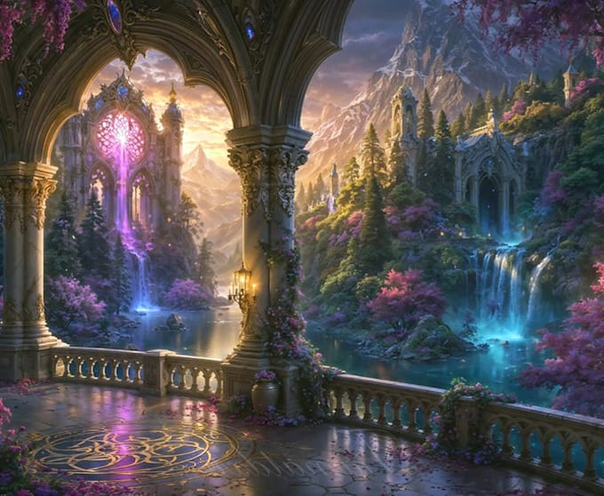 design fantasy book cover or book cover