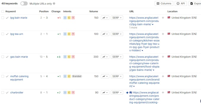 do seo analysis, strategy, improve traffic and serp position