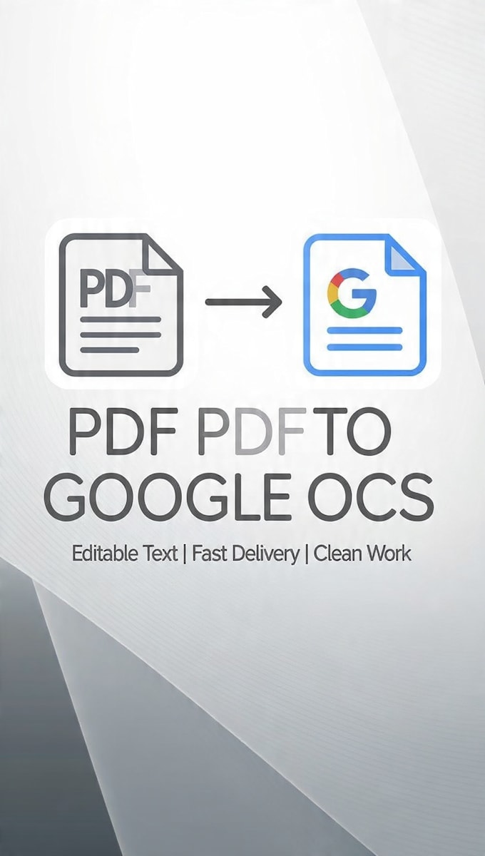 convert PDF to word, and do copy typing