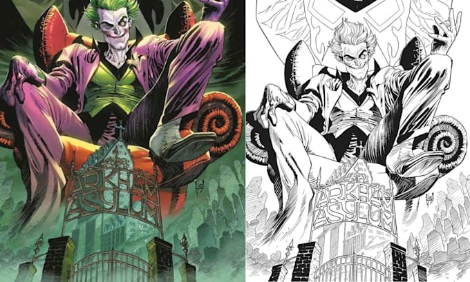 be your professional comic book colorist