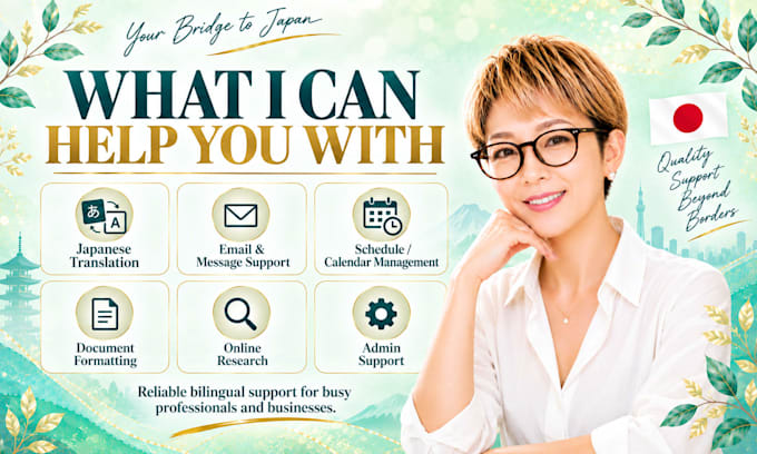 be your japanese virtual assistant