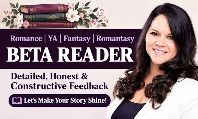 beta read your dark romance and romantasy novel