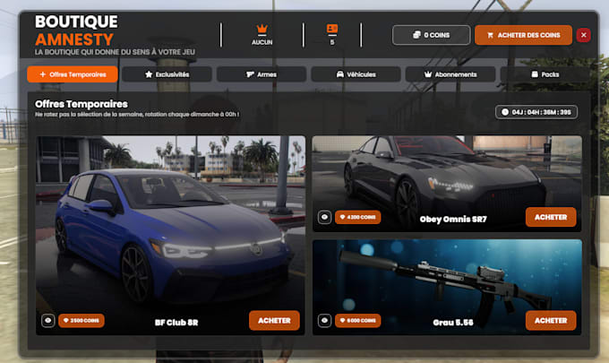 create a fivem server for you