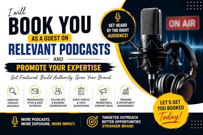 book you on podcasts, interviews, and guest appearances