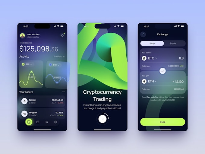 develop crypto trading app stock trading forex trading app trading ui design