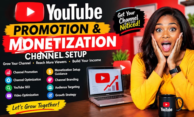 promote your youtube channel and help with monetization setu
