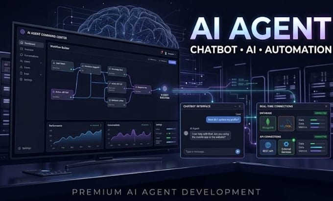 build an ai agent chatbot and intelligent ai assistant