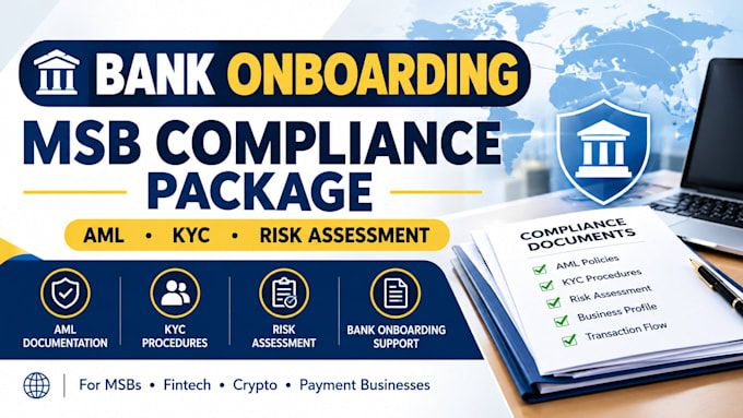 msb bank onboarding and compliance package