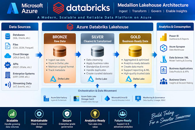 build azure databricks etl pipelines using pyspark and delta lake