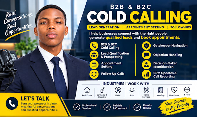 cold calling cold caller, telemarketing, appiontment setting lead generation