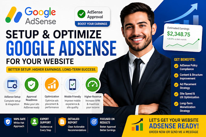 setup and optimize google adsense for your website