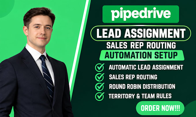 do pipedrive lead assignment pipedrive sales rep routing automation setup