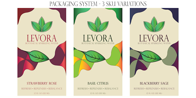 design professional product packaging or labels