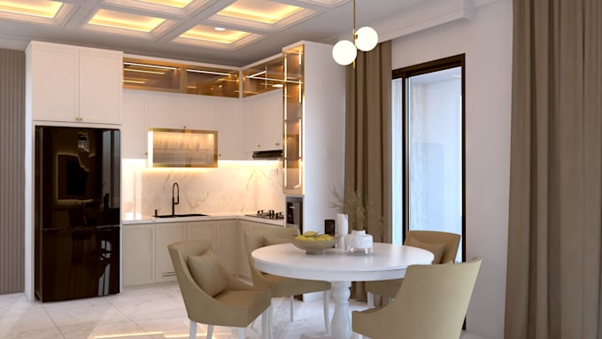 create photorealistic 3d interior rendering in sketchup and vray