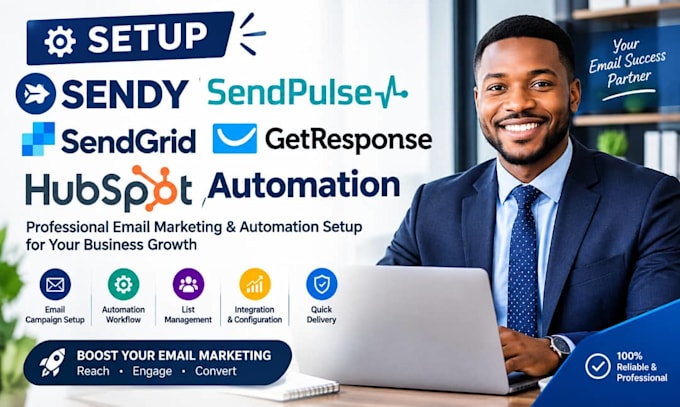 setup sendy sendpulse sendgrid campaign getresponse hubspot automation