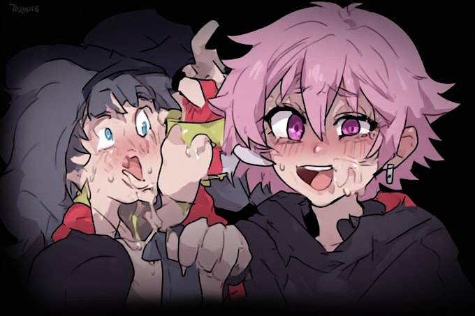 make a spicy nsfw anime art