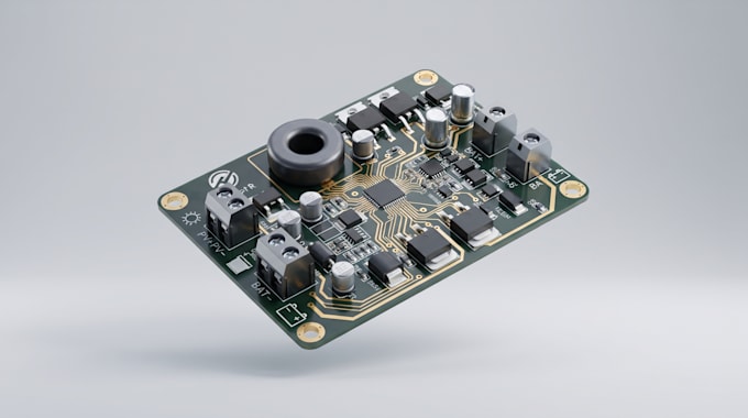 design solar charge controller pcb, mppt, inverter and renewable energy systems