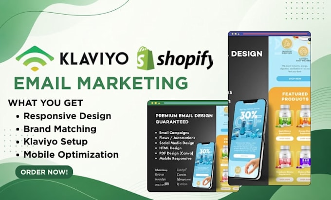 set up shopify klaviyo email flows
