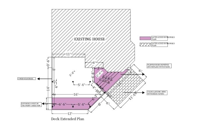 do residential wood deck permit plan ibc and nds code