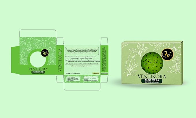 create custom packaging and print ready box design
