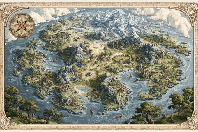 design map illustration drawing