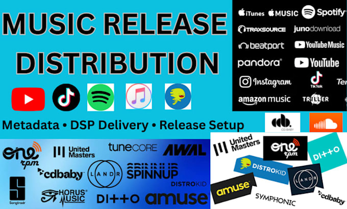 handle your music distribution and digital release setup