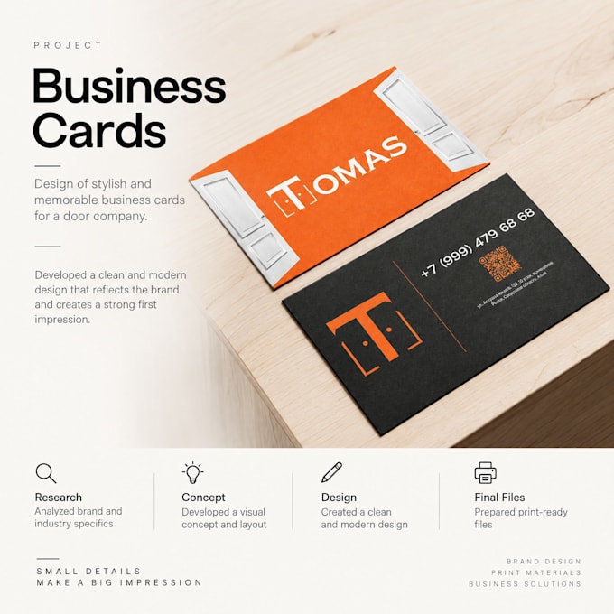 modern and professional presentation design