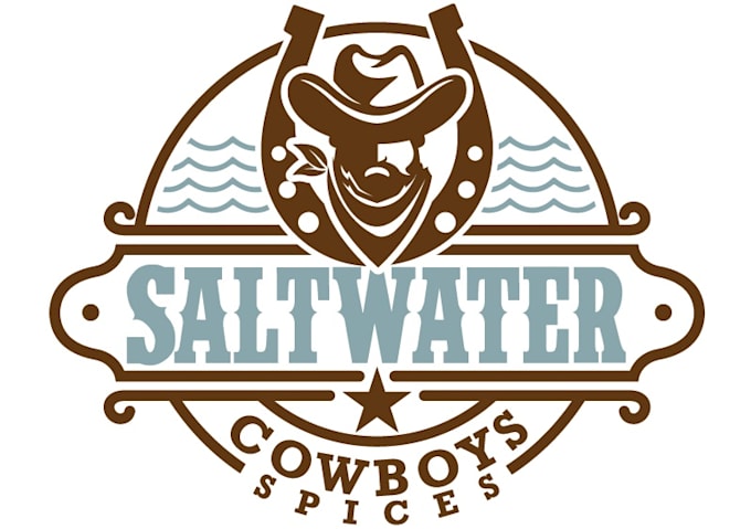 design a professional cowboy logo with free source files