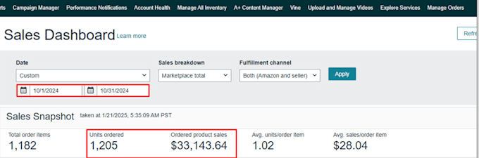 be your amazon account manager seller and vendor