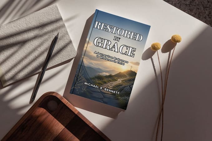 design your christian devotional book cover design
