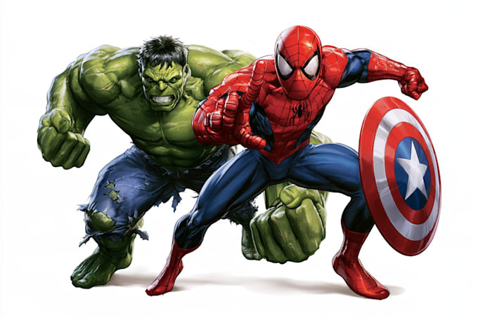 comic book illustration with comic book illustrator