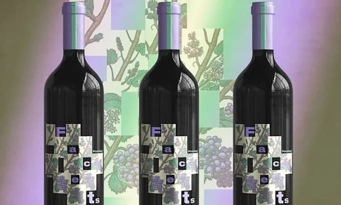 design a professional wine label for your brand
