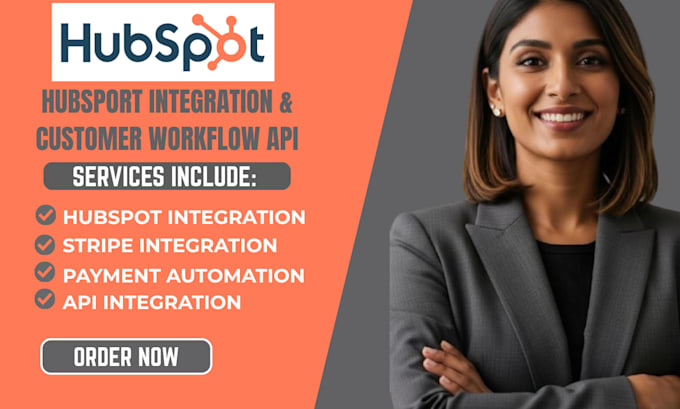 setup stripe hubspot integration customer data payment sync workflow ap