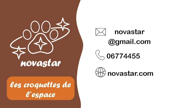 création carte de visite