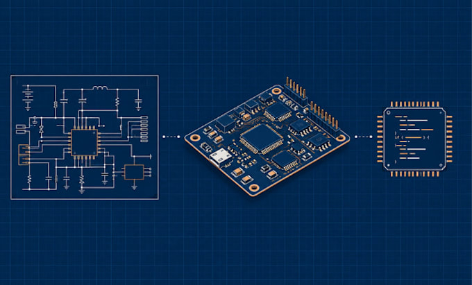 develop stm32 rp2040 risc v pcb firmware embedded c freertos custom boards