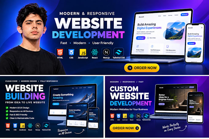build website, copy clone with HTML CSS js, reactjs, nextjs