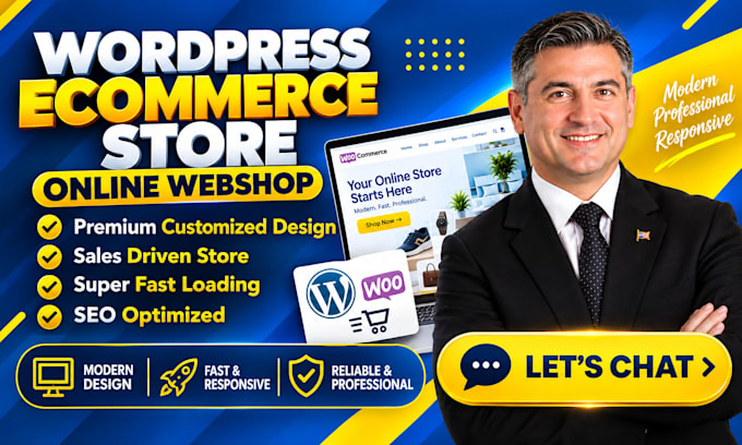 develop woocommerce ecommerce website and online store, wordpress