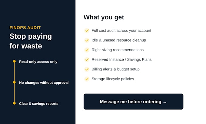 audit and optimize your cloud infrastructure costs