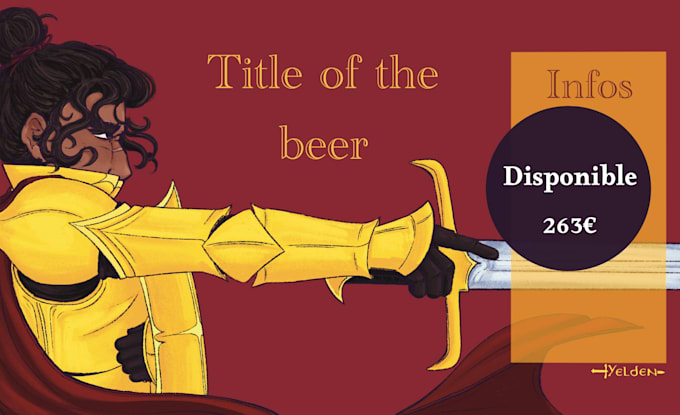 do your beer illustration