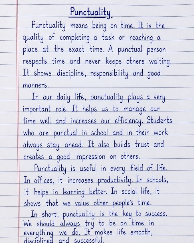 provide neat and professional handwritten notes