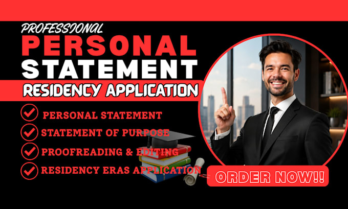 edit eras residency personal statements