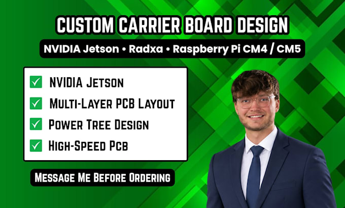design custom carrier board pcb for nvidia jetson, radxa, raspberry pi cm4 cm5