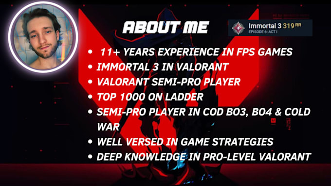 coach you as a semi pro immortal 3 player