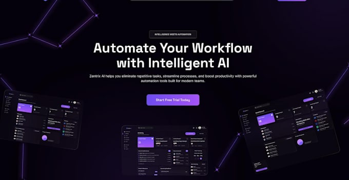 build a modern website for you