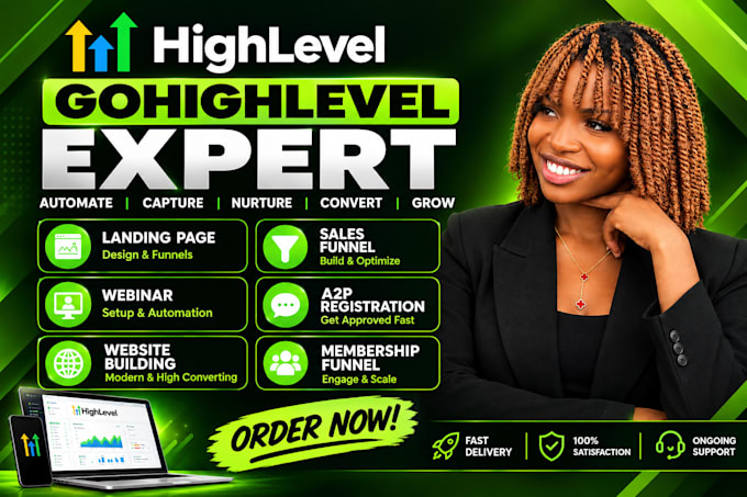 setup gohighlevel CRM automation, workflows and lead nurturing