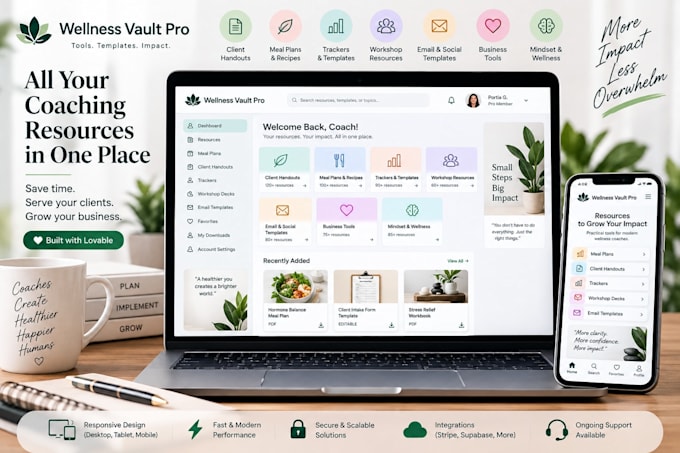 build a custom business web app